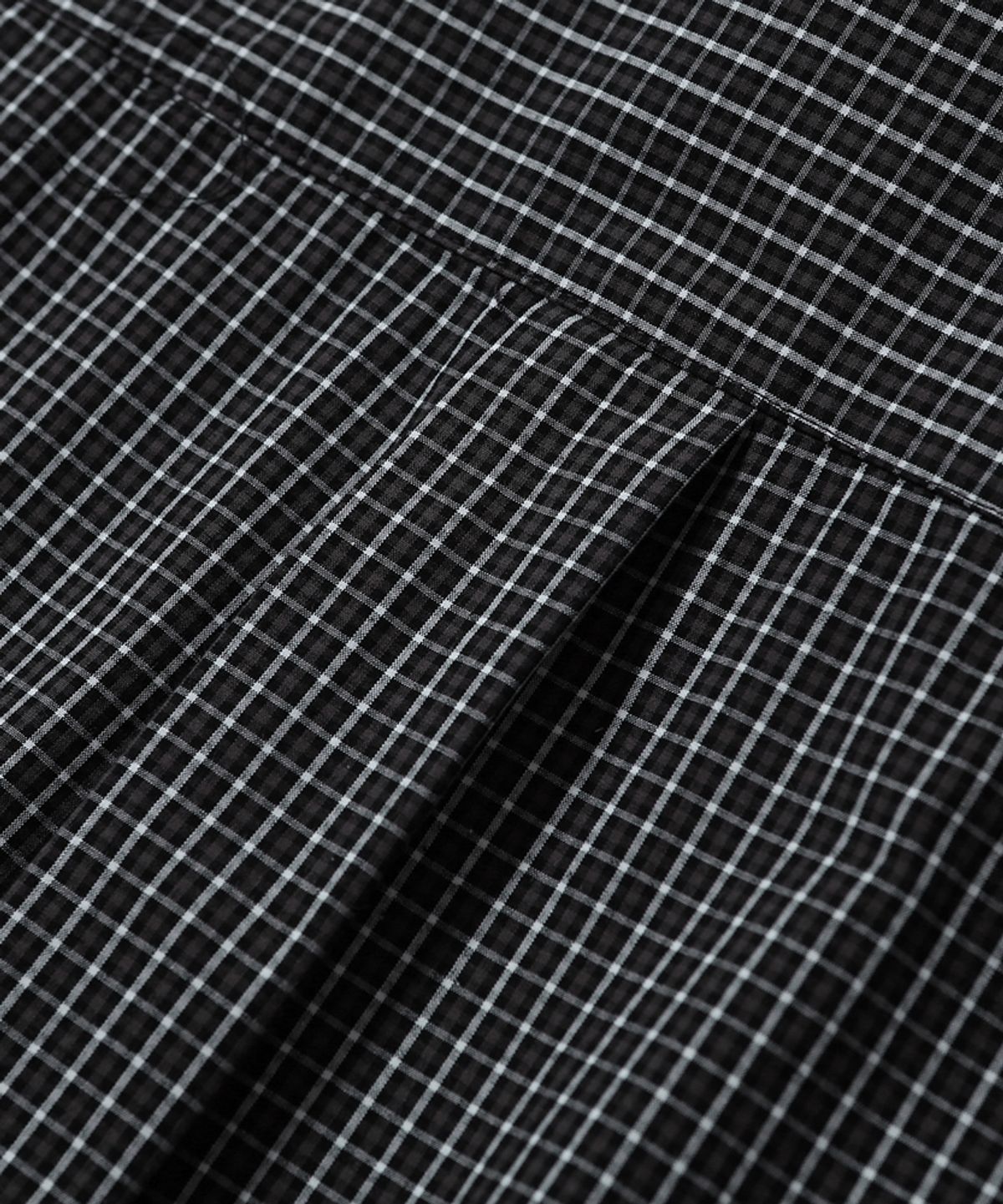 모이프(MOIF) [AW26] FRAT BOY SHIRT / BLACK MICRO CHECK