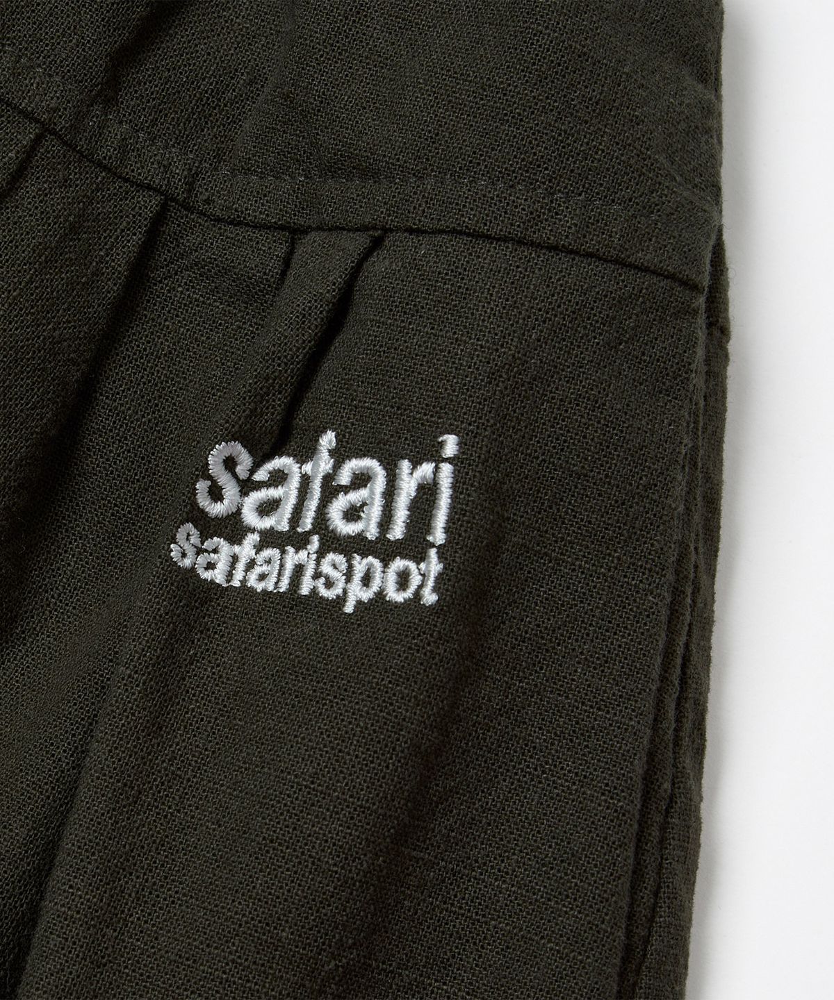 사파리스팟(SAFARISPOT) 베이직 사파리 러플 멕시 스커트 (브라운)