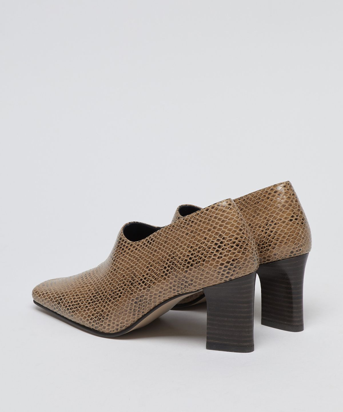 아카이브앱크(ARCHIVEPKE) epke wedge pumps(Python mustard)_OK1BX26251PTM