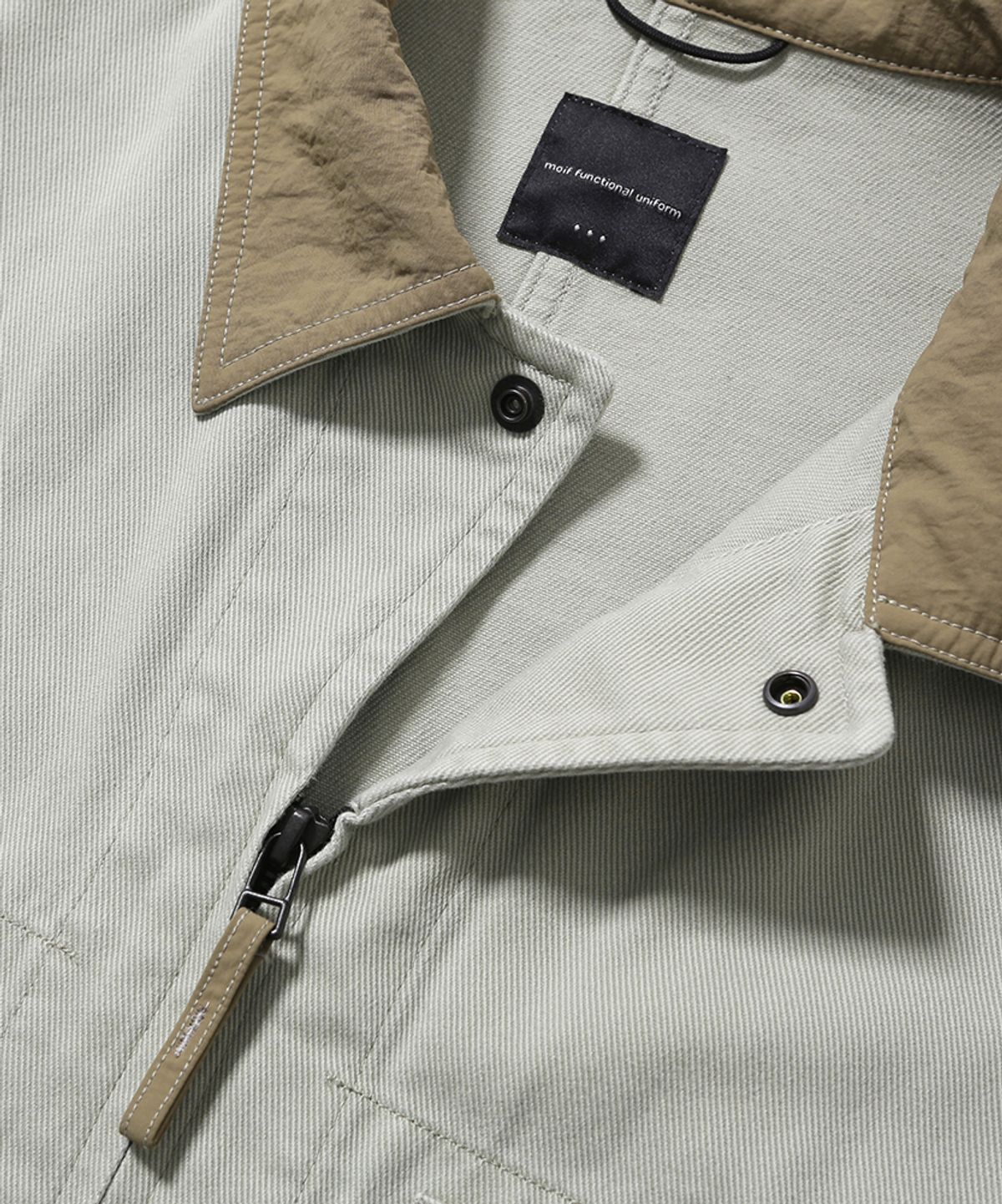 모이프(MOIF) [AW26] OVER CRAFT JACKET / OAT MILK