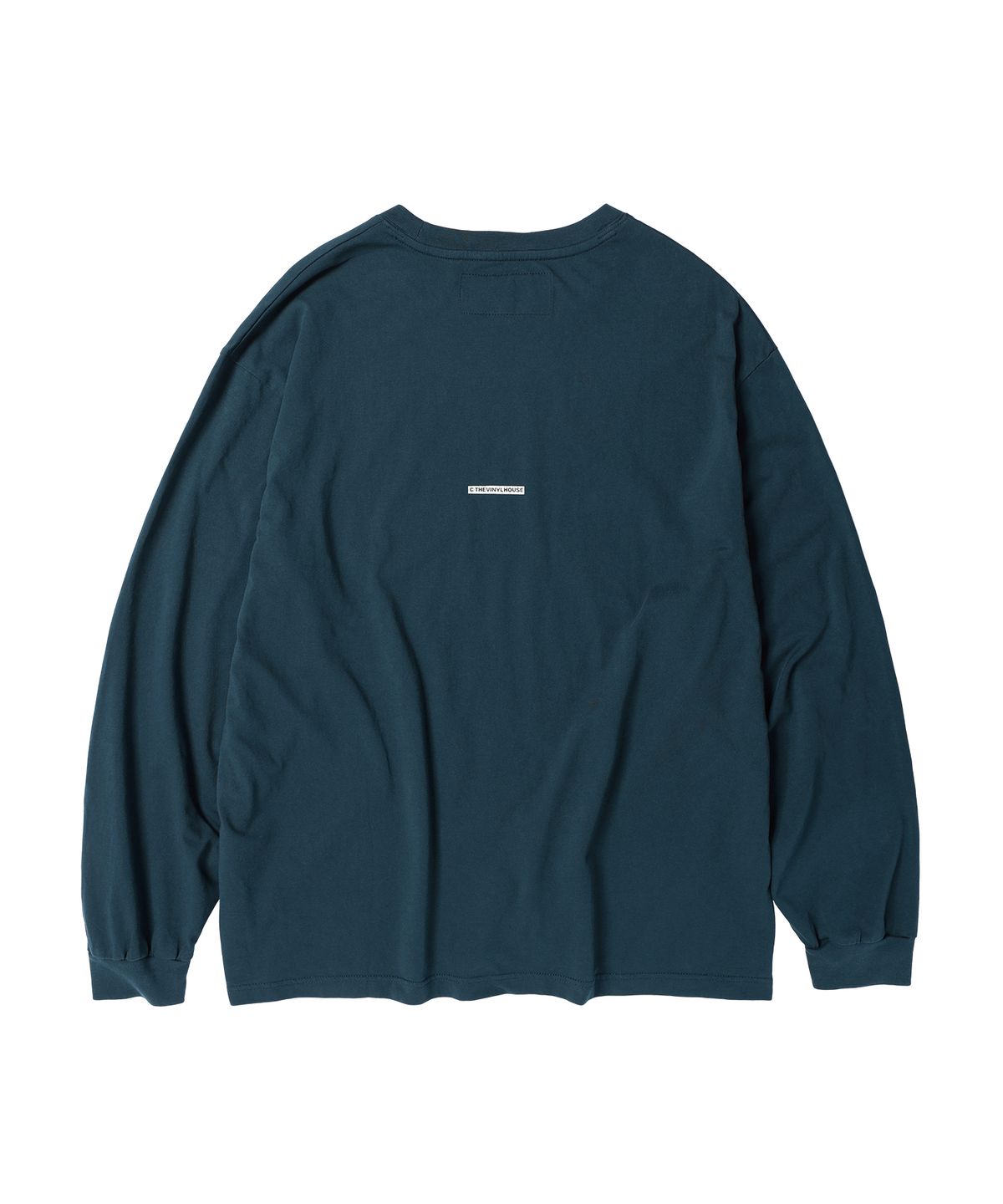 더바이닐하우스(THEVINYLHOUSE) TOO CASUAL LS TEE DEEP GREEN