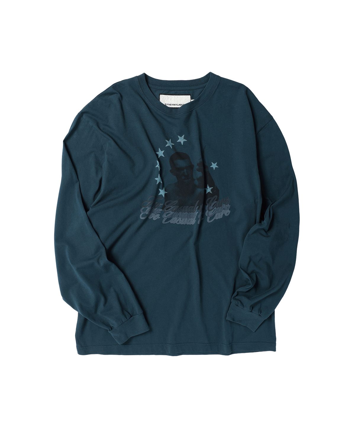 더바이닐하우스(THEVINYLHOUSE) TOO CASUAL LS TEE DEEP GREEN