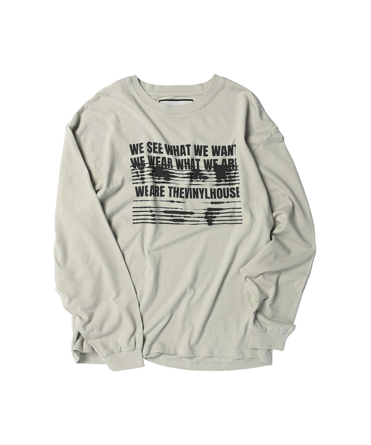 더바이닐하우스(THEVINYLHOUSE) WE ARE LS TEE BEIGE