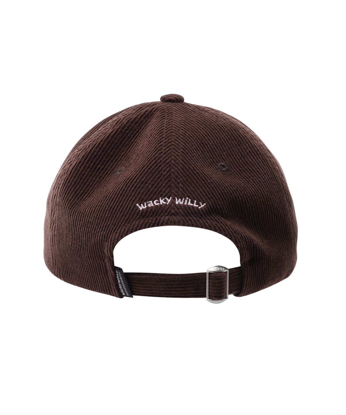 와키윌리(WACKY WILLY) 코듀로이 키키 볼캡 브라운