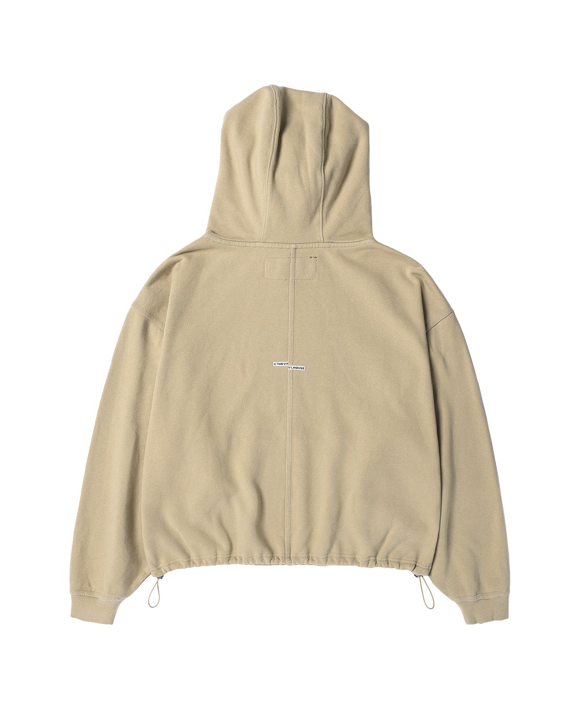 더바이닐하우스(THEVINYLHOUSE) STRING WASHED HOODIE SAND