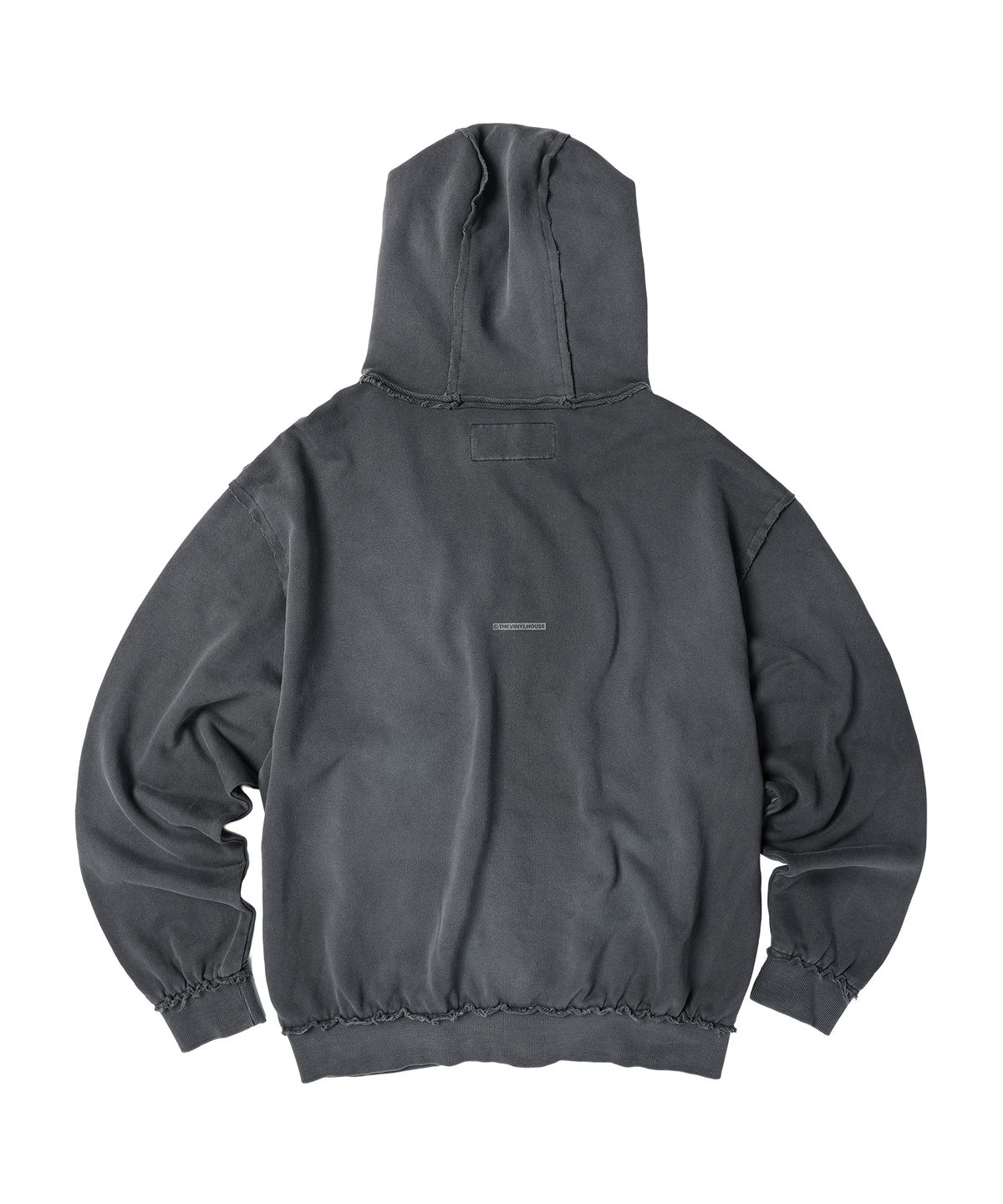 더바이닐하우스(THEVINYLHOUSE) AMERICA HOODIE ZIP-UP CHARCOAL