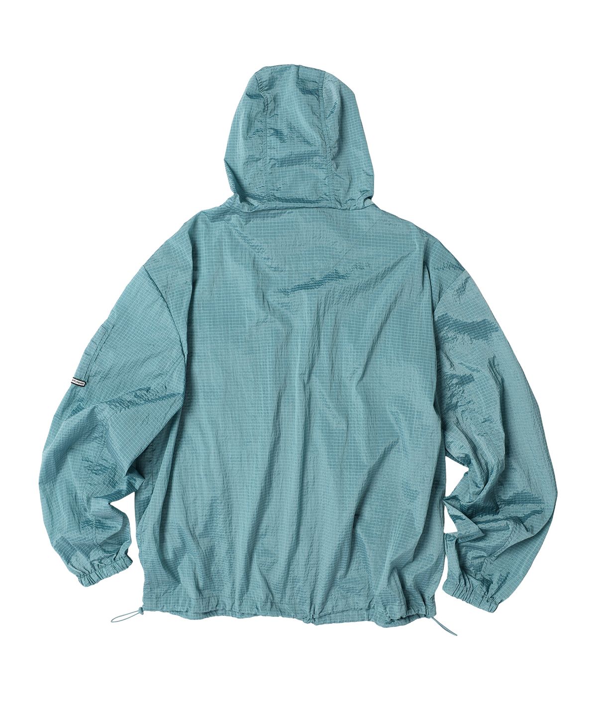 더바이닐하우스(THEVINYLHOUSE) RIBSTOP SHEER WINDBREAKER BLUE
