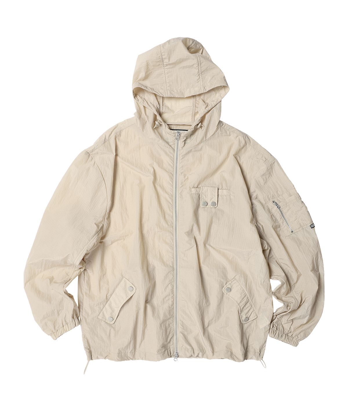 더바이닐하우스(THEVINYLHOUSE) RIBSTOP SHEER WINDBREAKER BEIGE
