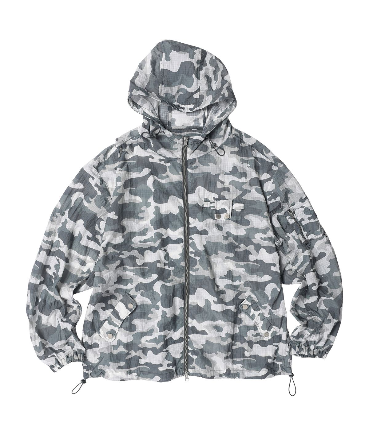 더바이닐하우스(THEVINYLHOUSE) RIBSTOP SHEER WINDBREAKER CAMO
