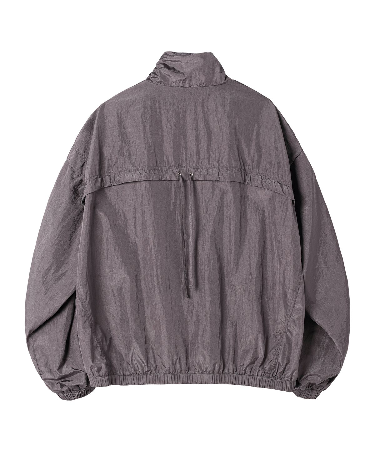 더바이닐하우스(THEVINYLHOUSE) SHIRRING OVER NYLON JACKET PURPLE