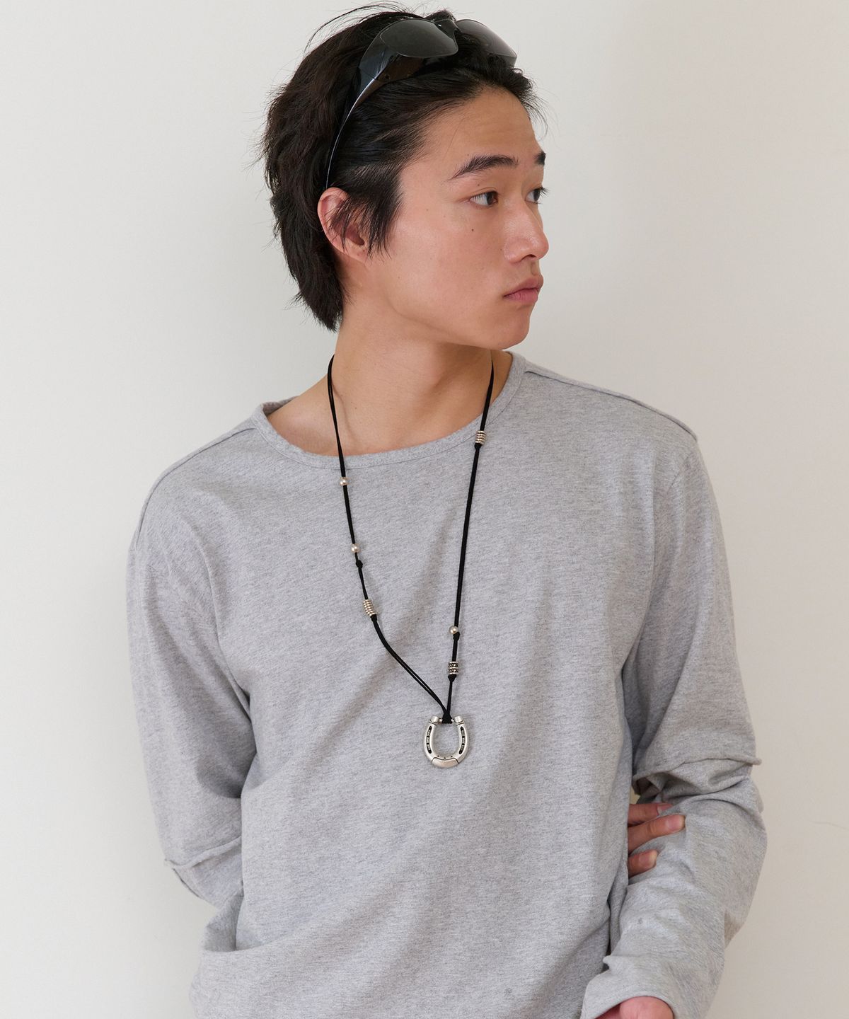 더바이닐하우스(THEVINYLHOUSE) LUCKY NECKLACE SILVER
