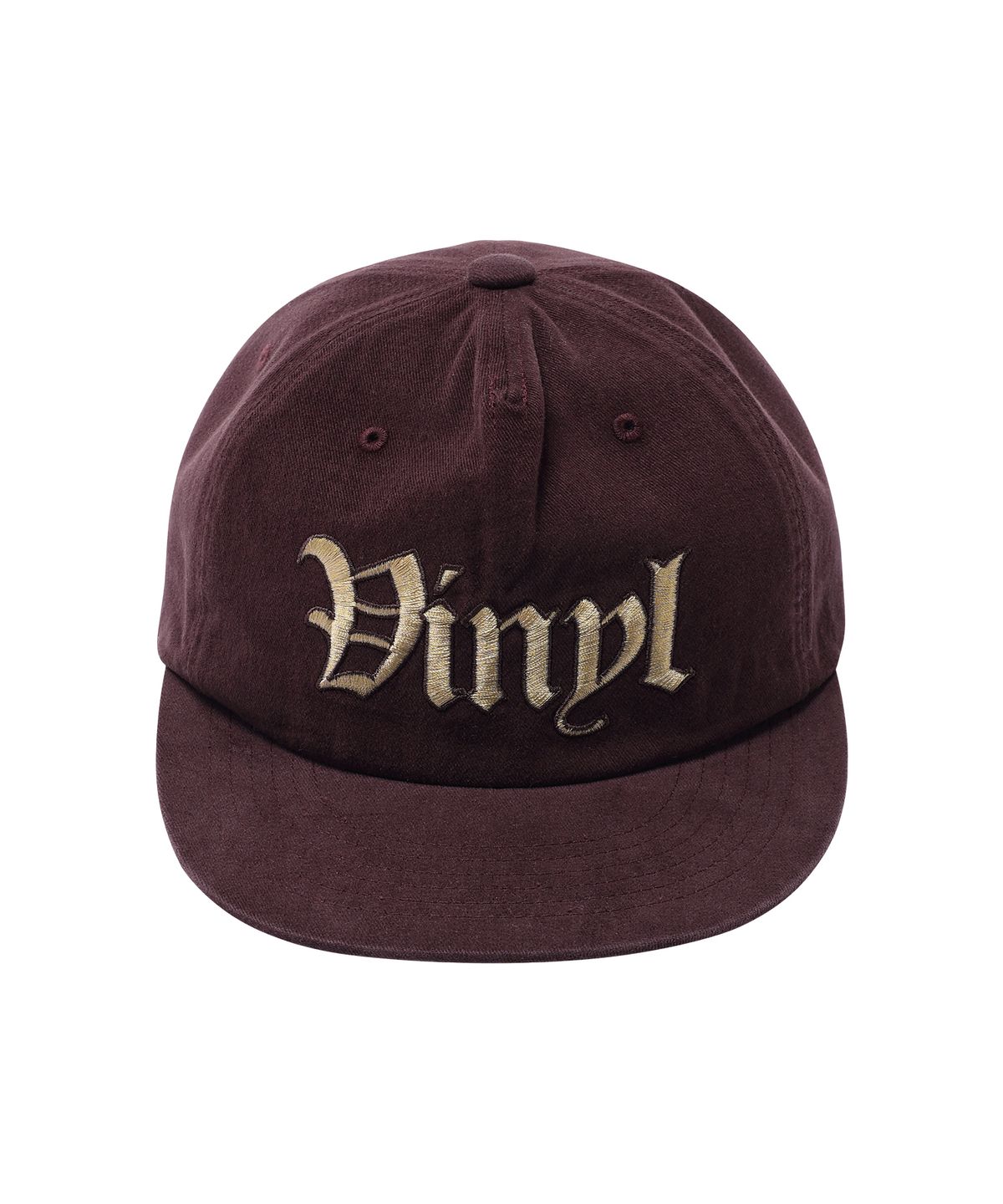더바이닐하우스(THEVINYLHOUSE) OLD HOUSE BALL CAP BURGUNDY