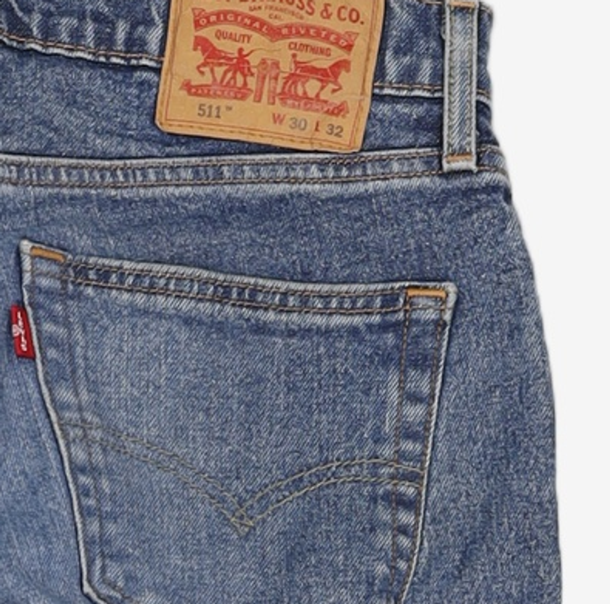 리바이스(LEVI'S) 청/데님 팬츠 76