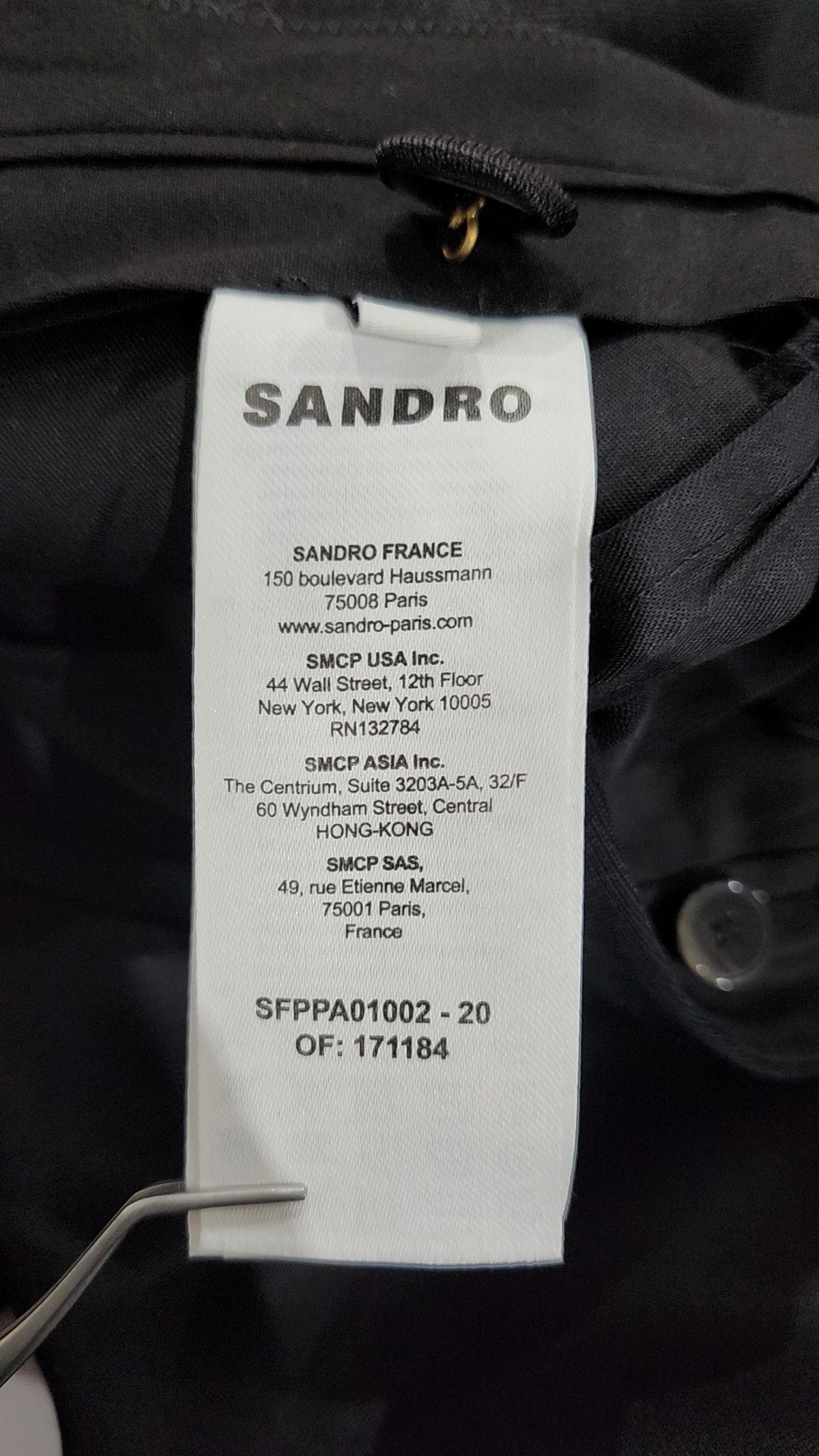 산드로(Sandro) 슈트 팬츠/슬랙스 40