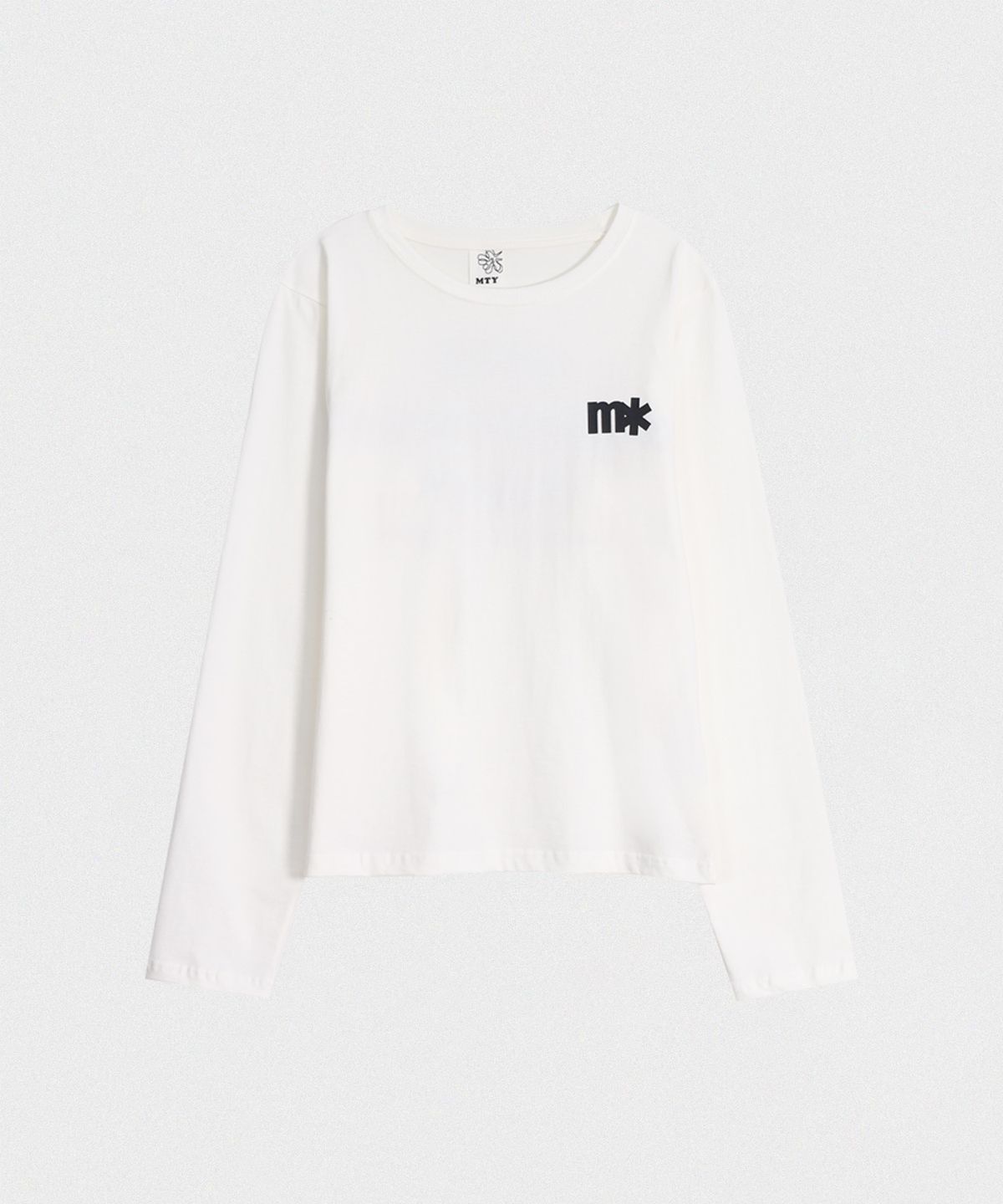 미타유스(MITA YOUTH) 마크드 심볼 스탠다드 롱슬리브 [WHITE]