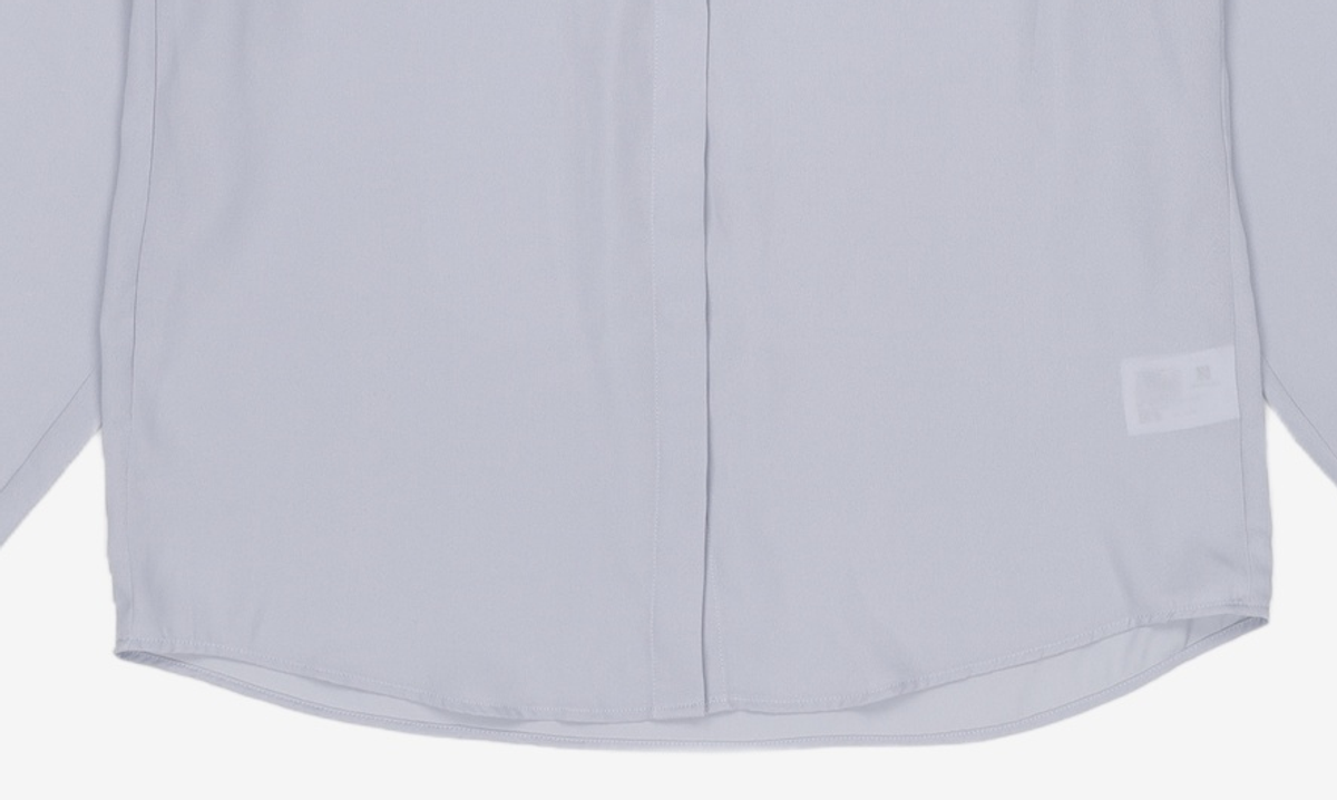 미쏘(MIXXO) 셔츠카라 블라우스 MIWBLB310B L