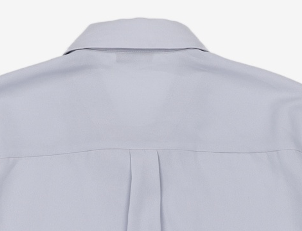 미쏘(MIXXO) 셔츠카라 블라우스 MIWBLB310B L