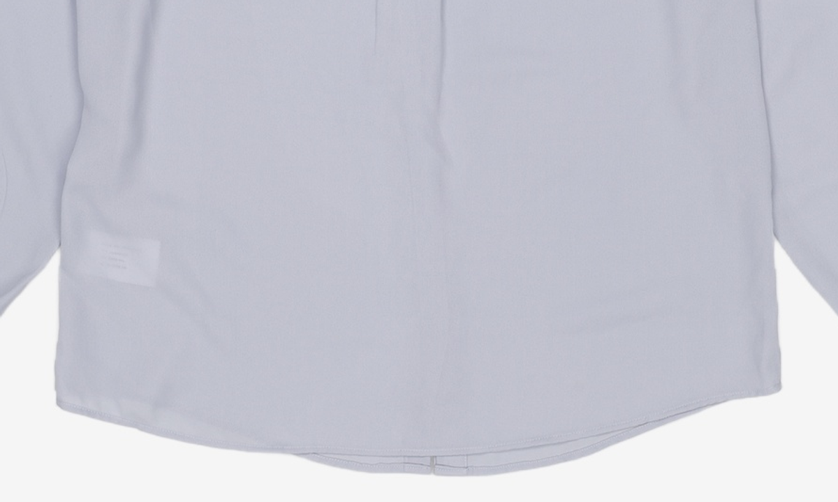 미쏘(MIXXO) 셔츠카라 블라우스 MIWBLB310B L