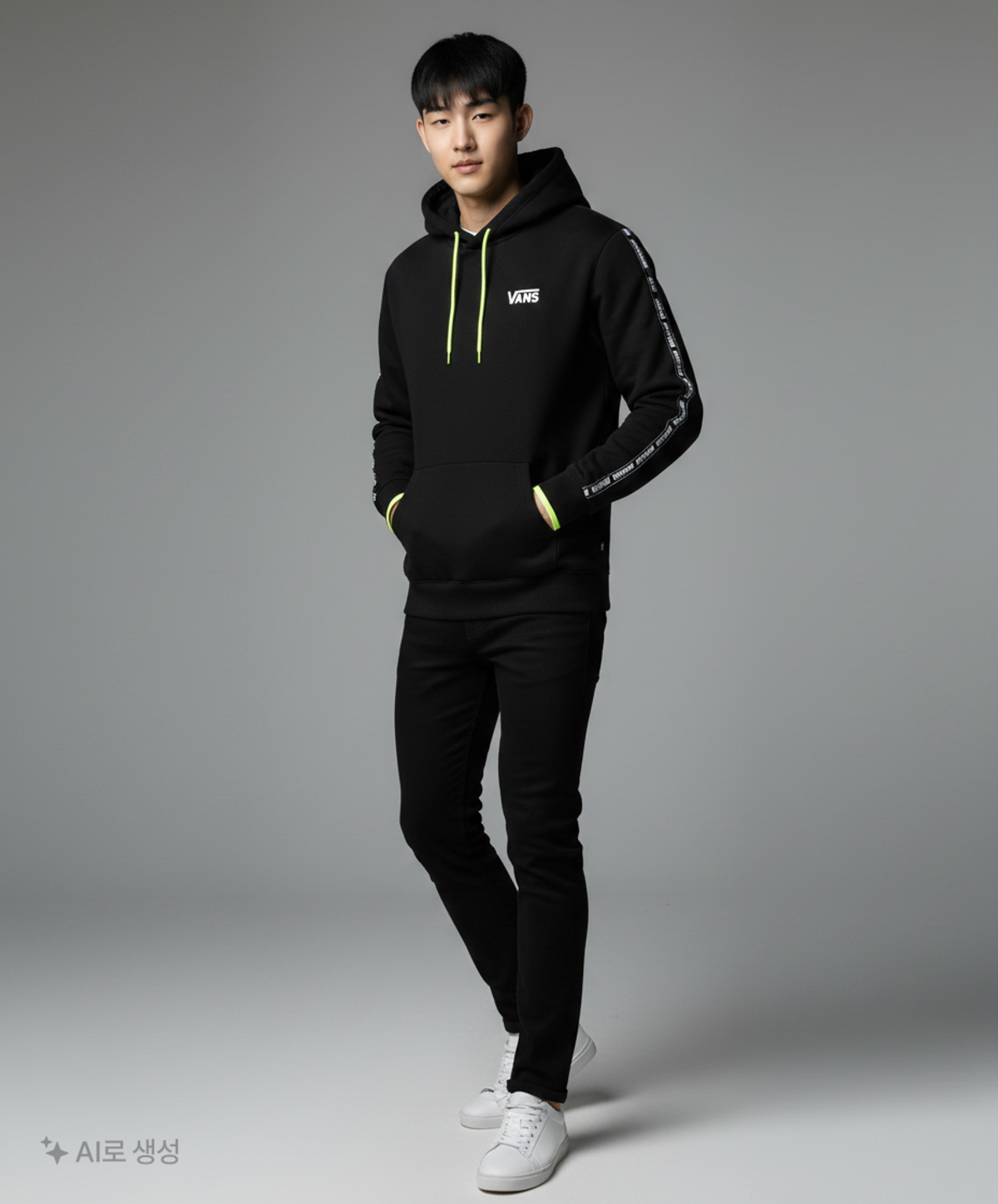 반스(VANS) 후드 티셔츠 XL