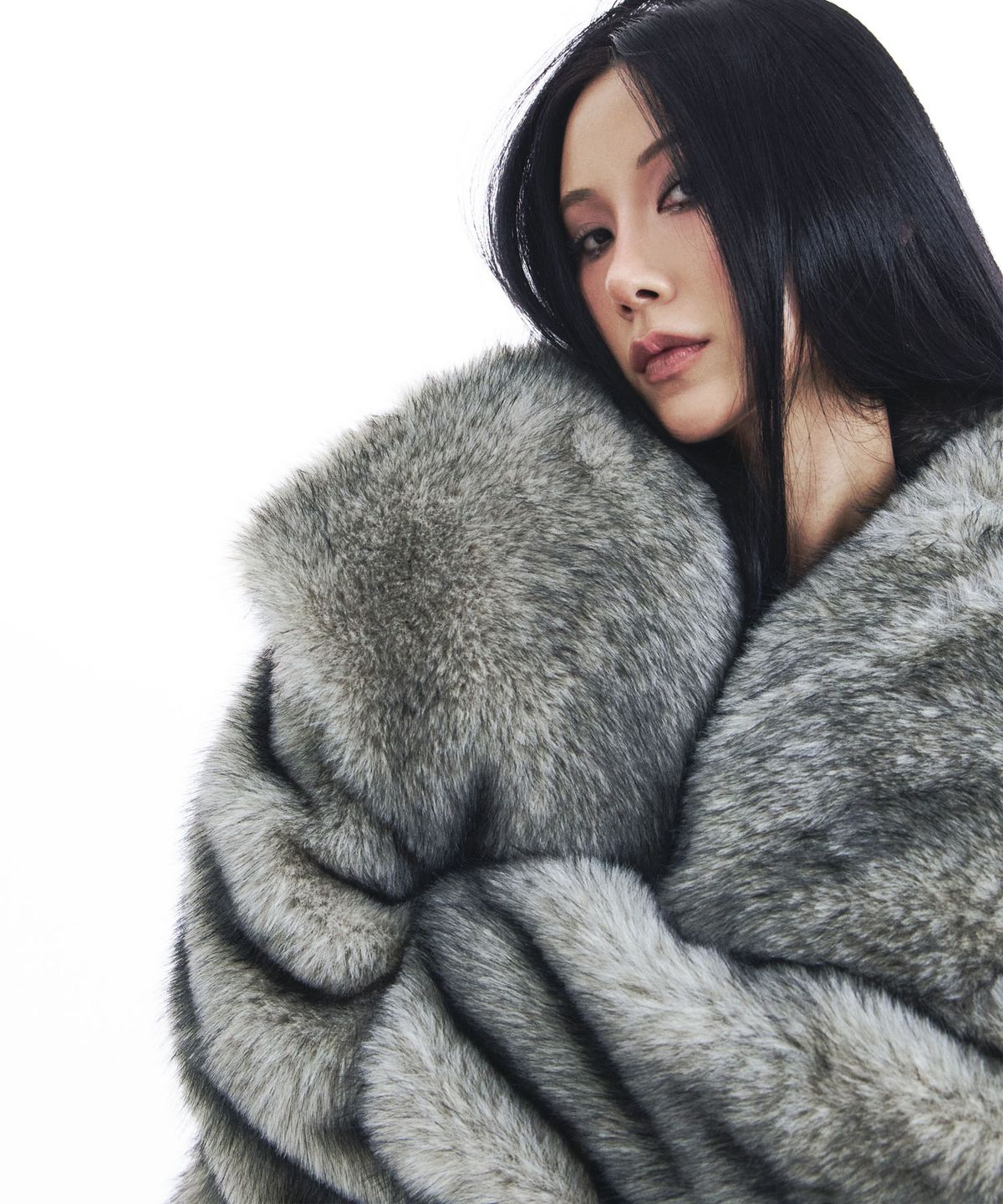 시데라(SIDERA) SMOKE FUR JACKET [short]
