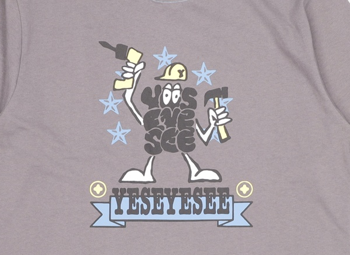 예스아이씨(YESEYESEE) Y.E.S Supplies L/S Dark Grey M