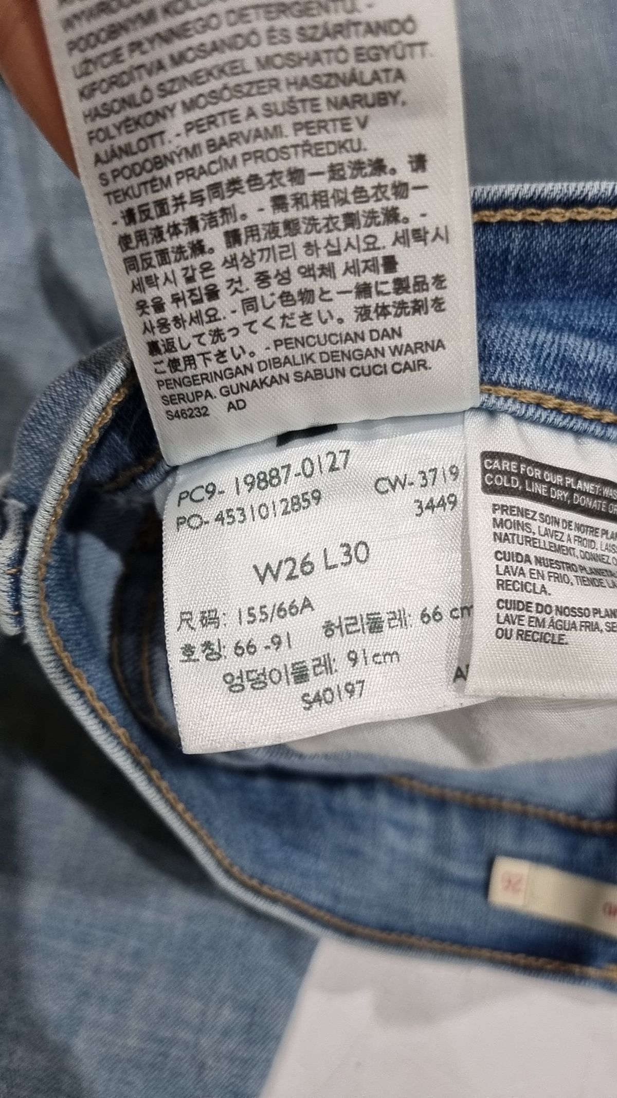 리바이스(LEVI'S) 여성 보이핏 블루진_19887-0127 26