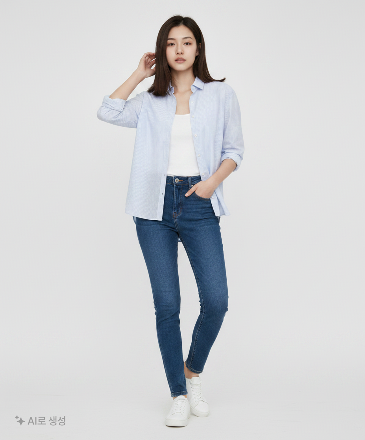 바온(baon) 캐주얼 셔츠 FREE