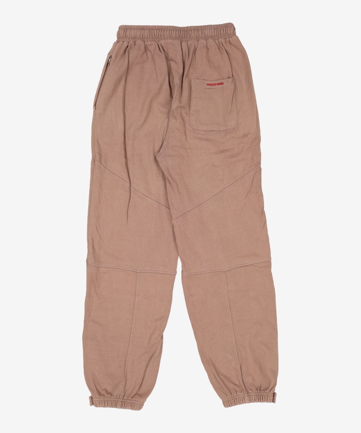 메종미네드(MAISON MINED) (THE LION KING)SMALL LOGO JOGGER PANTS DUSTY BEIGE 48