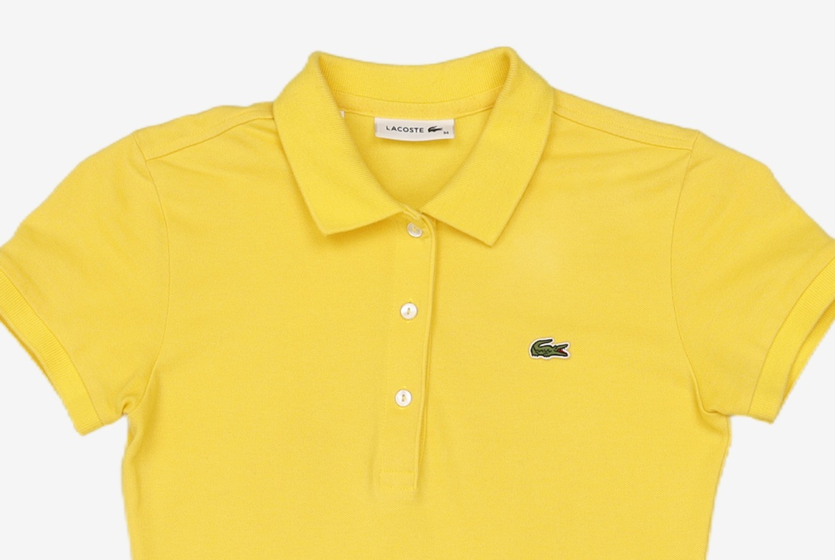 라코스테(LACOSTE) 여성 울트라 미니 폴로 원피스 EF389E-52G ZAP 34