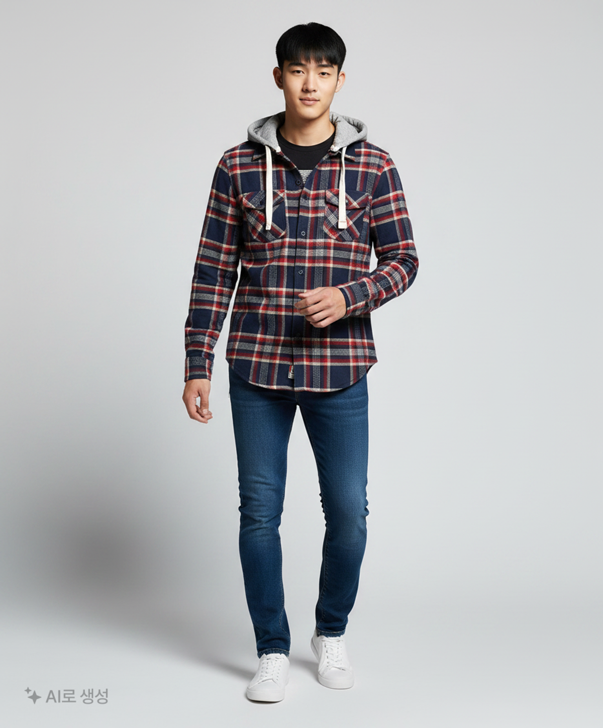 슈퍼드라이(SUPERDRY) 캐주얼 셔츠 L