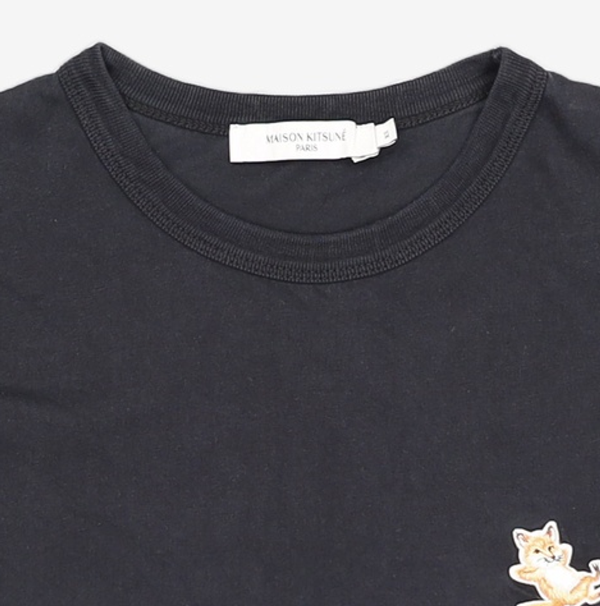 메종 키츠네(MAISON KITSUNE) 22SS 칠랙스 폭스 티셔츠 GU00154KJ0010 XS