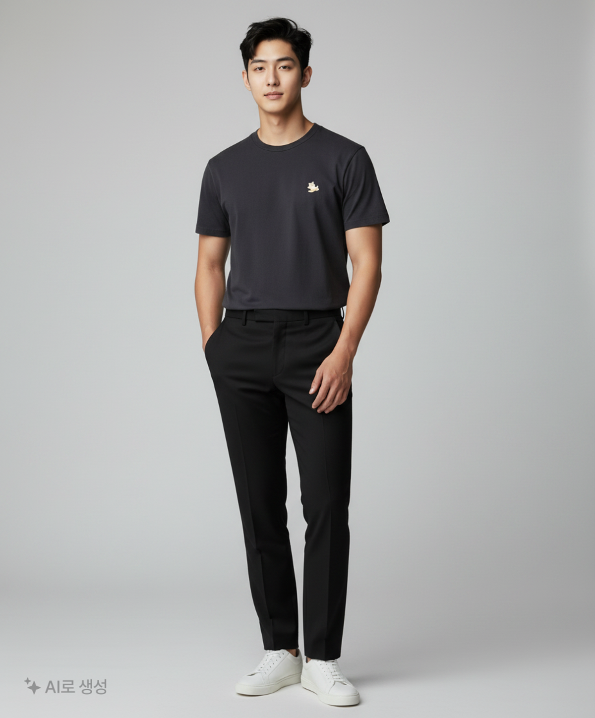 메종 키츠네(MAISON KITSUNE) 22SS 칠랙스 폭스 티셔츠 GU00154KJ0010 XS