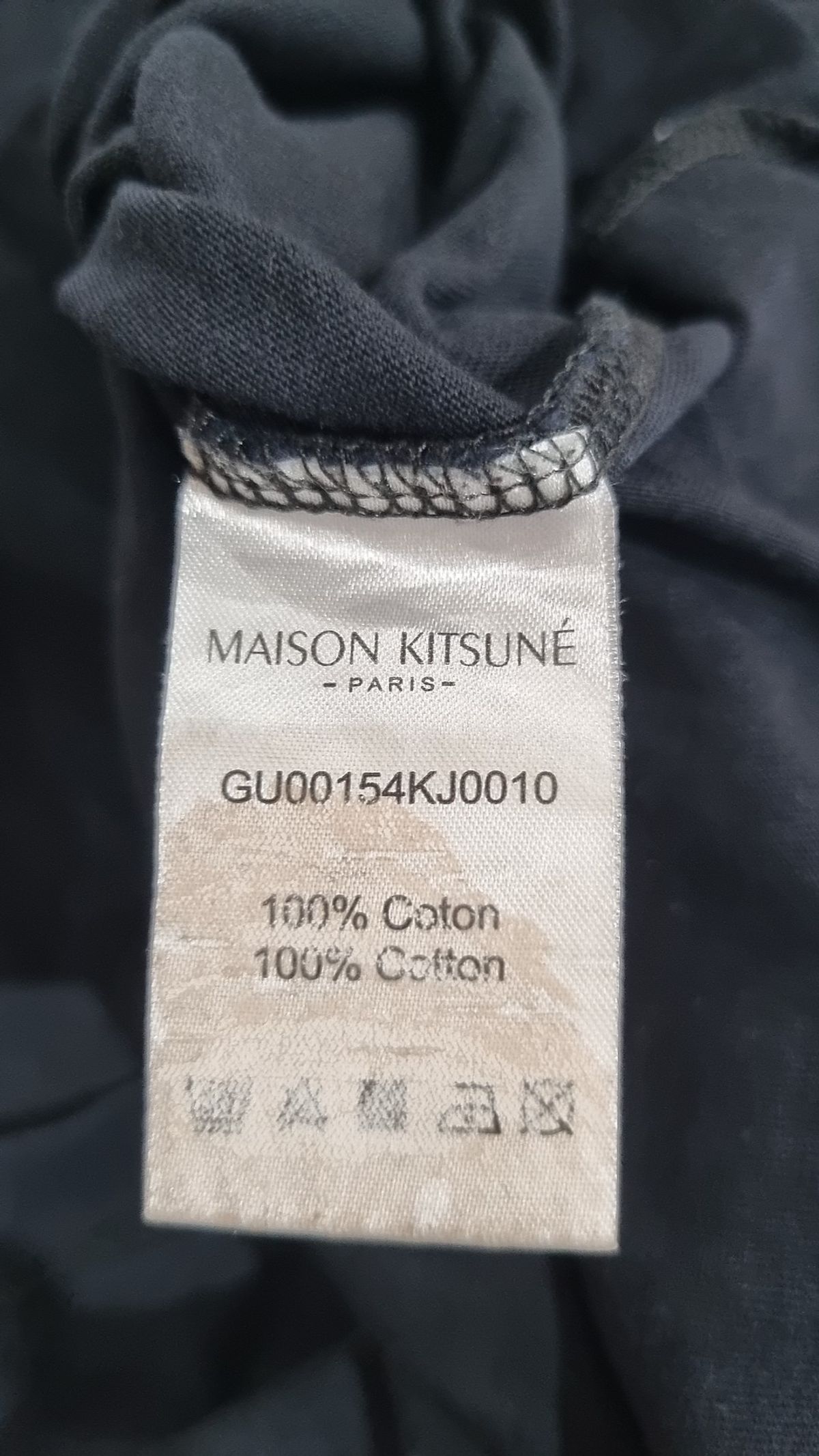 메종 키츠네(MAISON KITSUNE) 22SS 칠랙스 폭스 티셔츠 GU00154KJ0010 XS