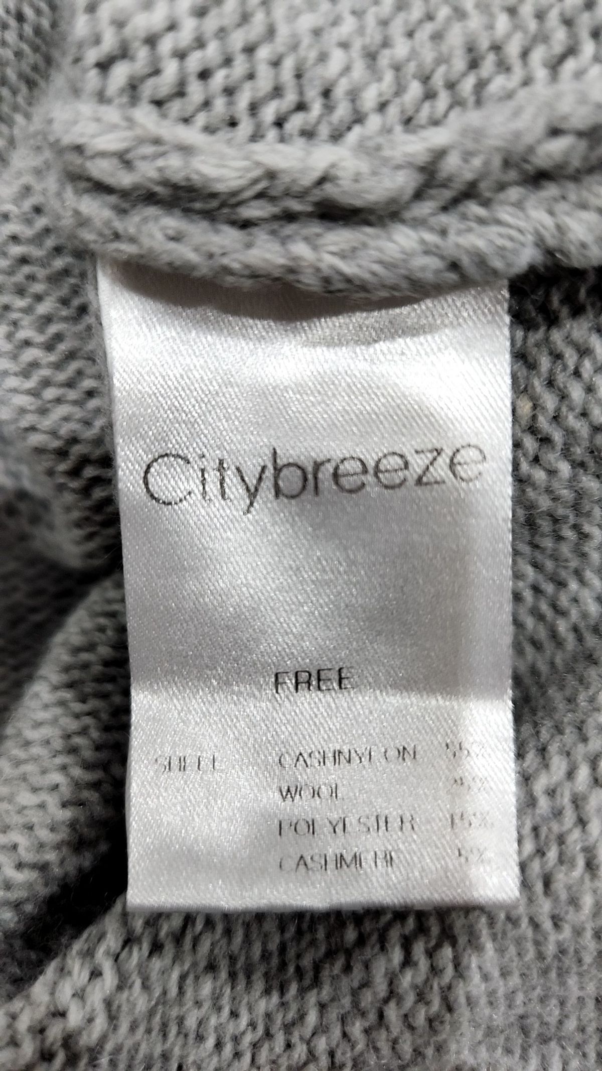 시티브리즈(CITYBREEZE) 니트/스웨터 FREE