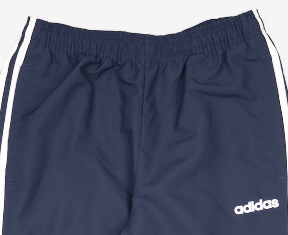 아디다스(ADIDAS) 에센셜 3S 윈드 팬츠 - 네이비:화이트 / DU0453 L