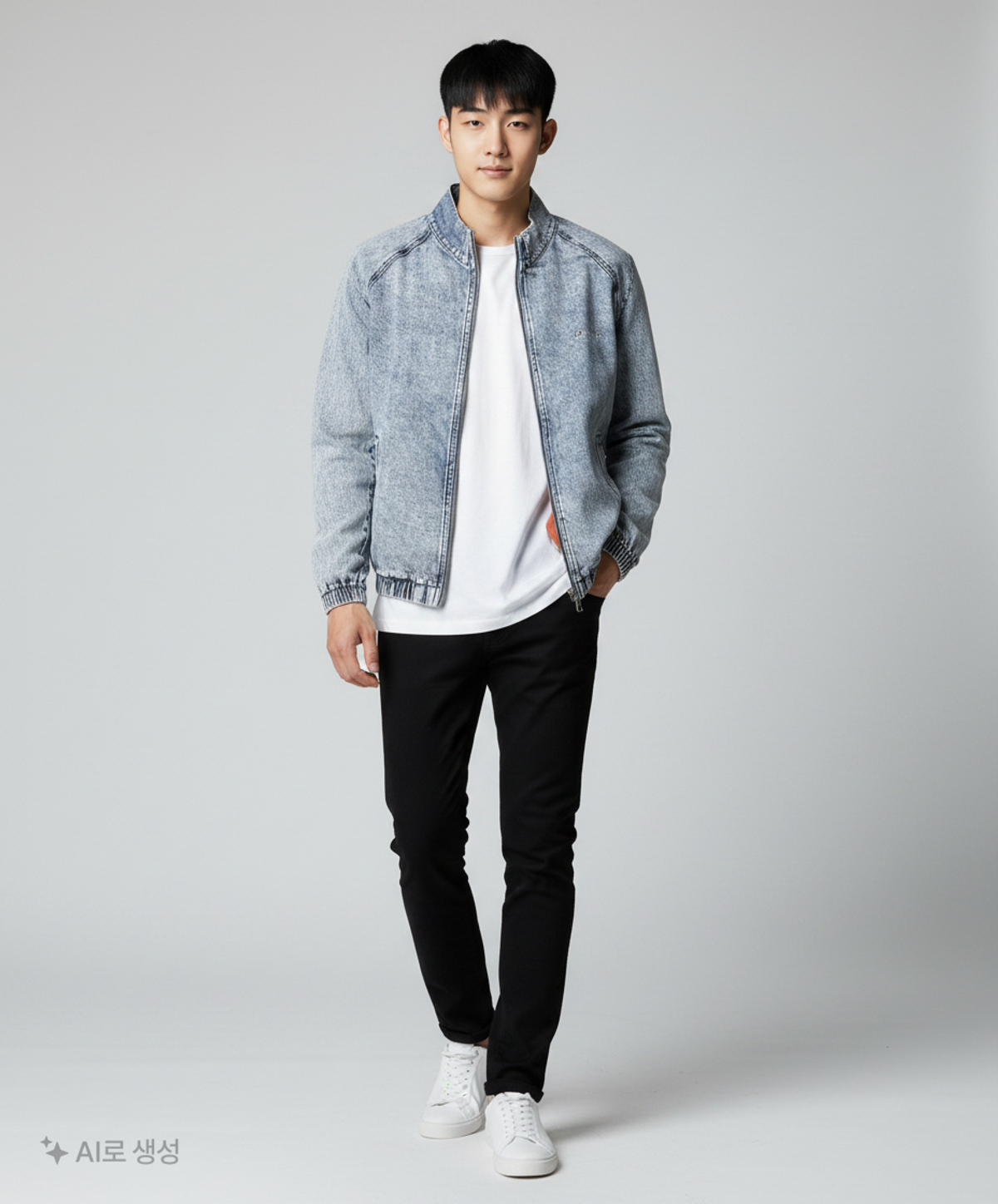 로얄라이프(ROYALLIFE) 데님/트러커 재킷 L