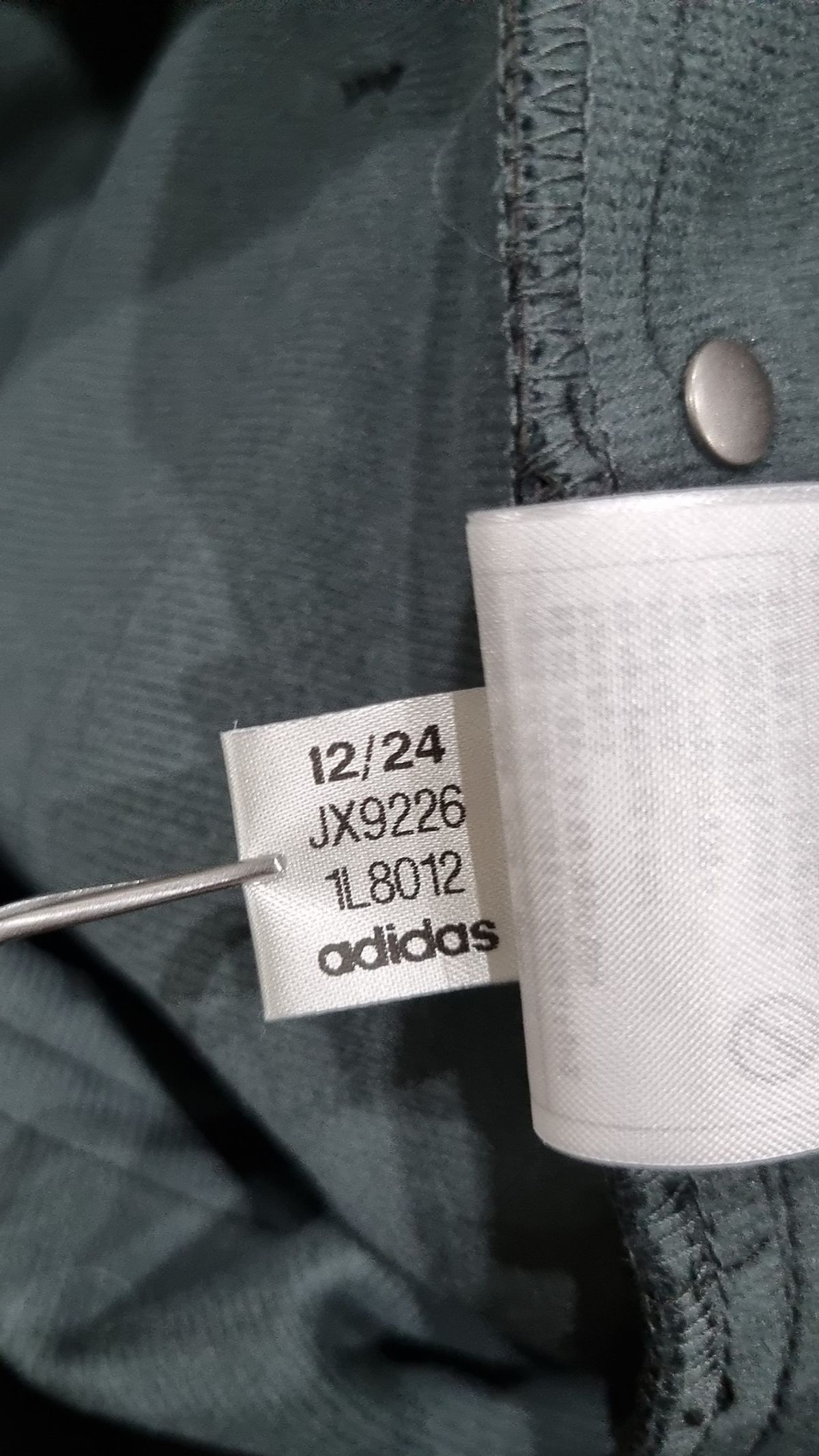 아디다스(ADIDAS) ADILENIUM 3 빈티지 포우 레더 팬츠 - 블랙 / JX9226 30