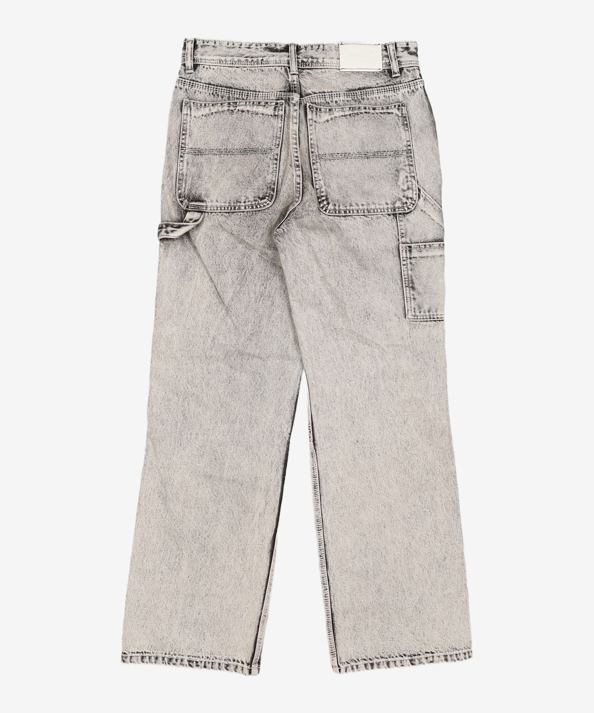 메종미네드(MAISON MINED) WHITE SPREAD CARPENTER DENIM-WHITE 46