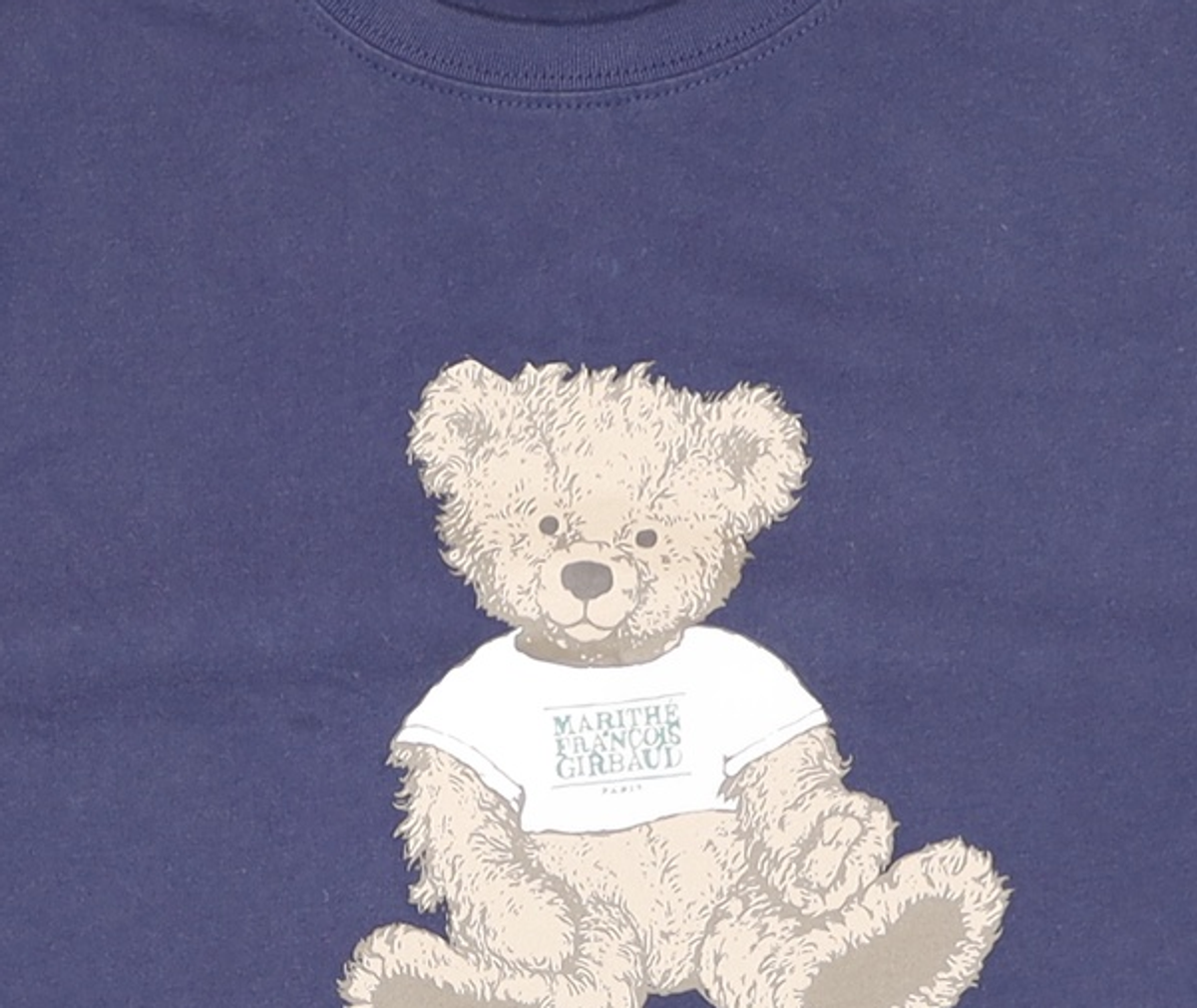 마리떼 프랑소와 저버(MARITHÉ + FRANҪOIS GIRBAUD) W DOODLE BEAR CROP TEE navy M
