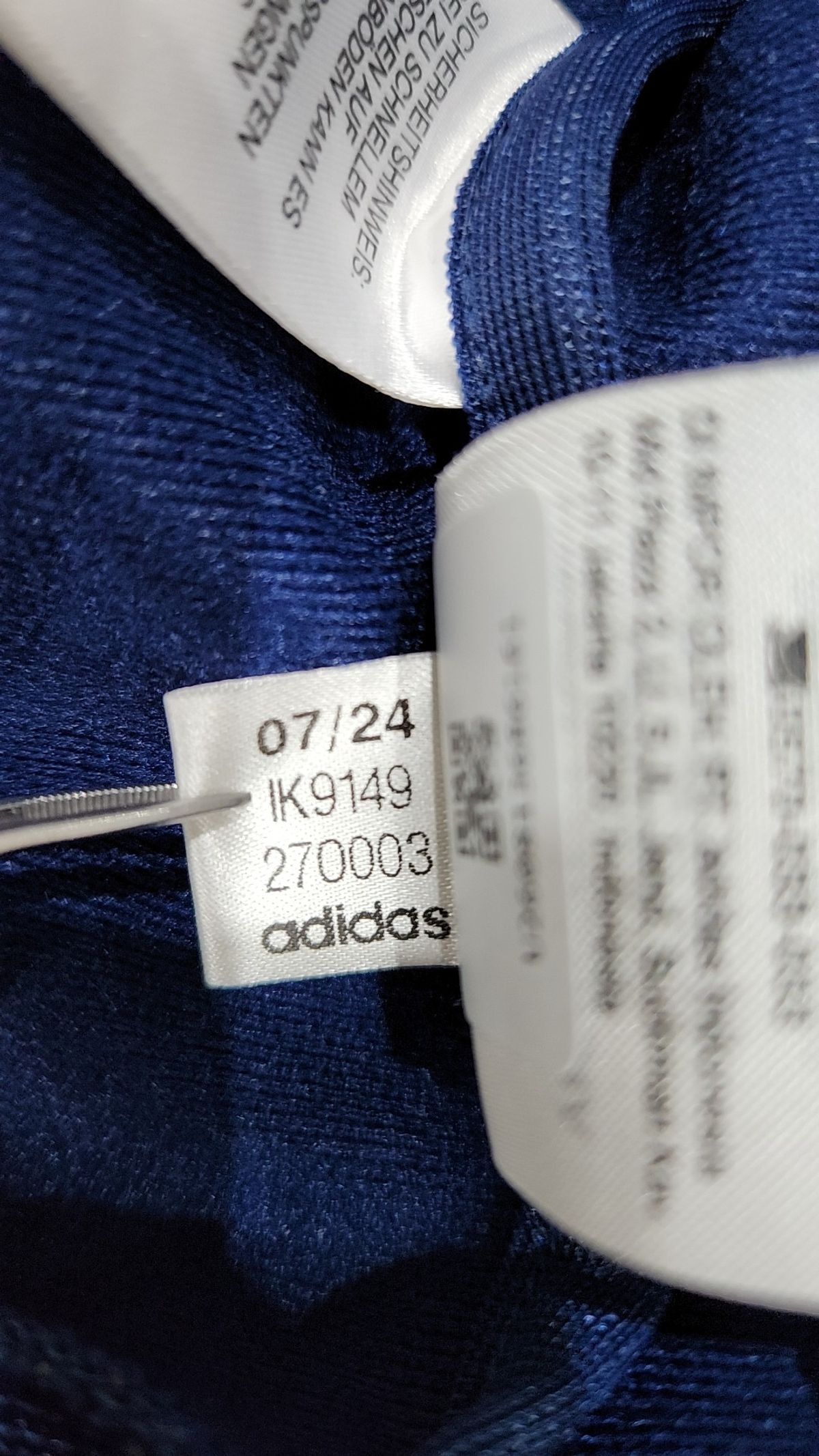 아디다스(ADIDAS) BB 트랙탑 - 네이비 / IK9149 2XS