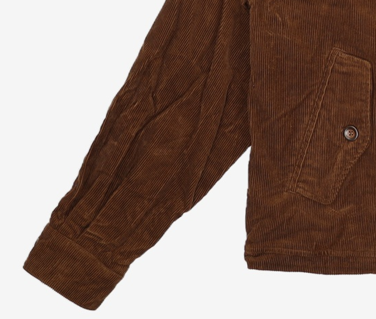 프리즘웍스(FRIZMWORKS) CORDUROY BUDDY HARRINGTON JACKET _ BROWN M