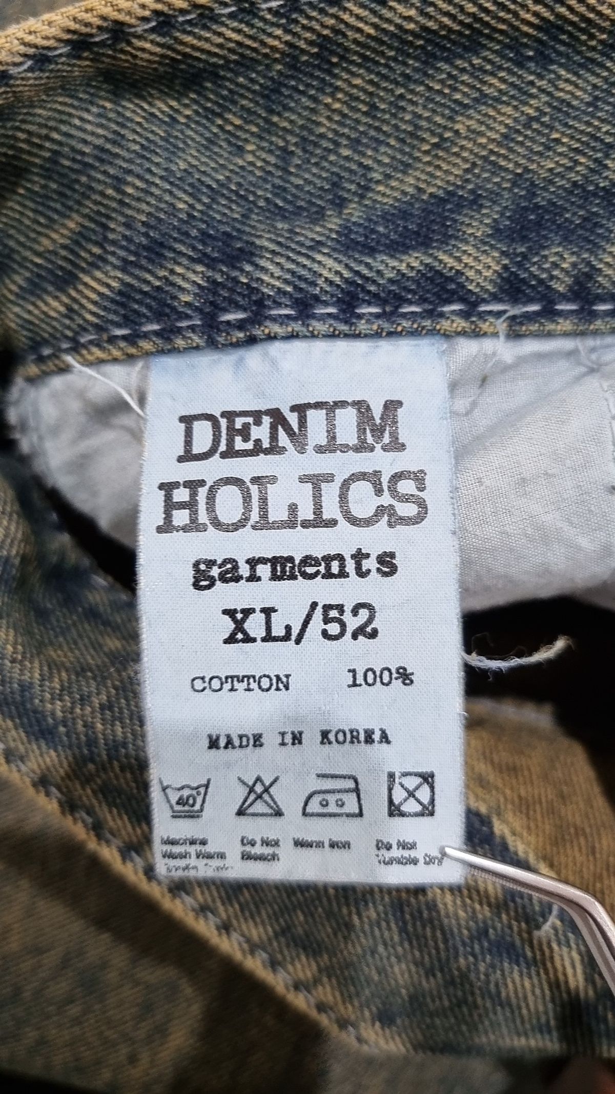 데님홀릭스 앤 티디에이치(D.HOLICS&T.D.H) 청/데님 팬츠 XL