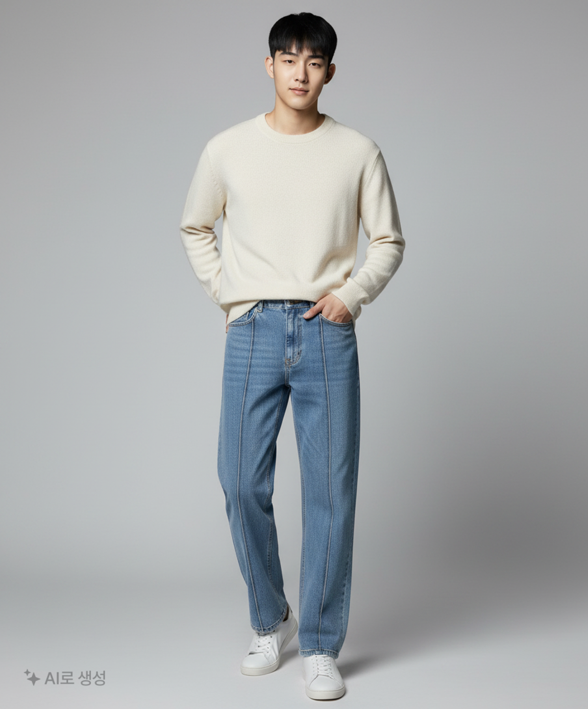 니드제이(NEED J) 청/데님 팬츠 L