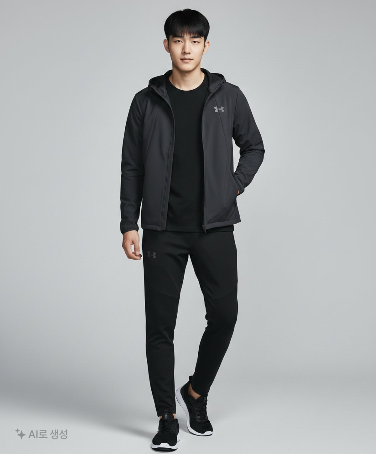 언더아머(UNDERARMOUR) 스톰 싸이클론 자켓 1320950-001 L