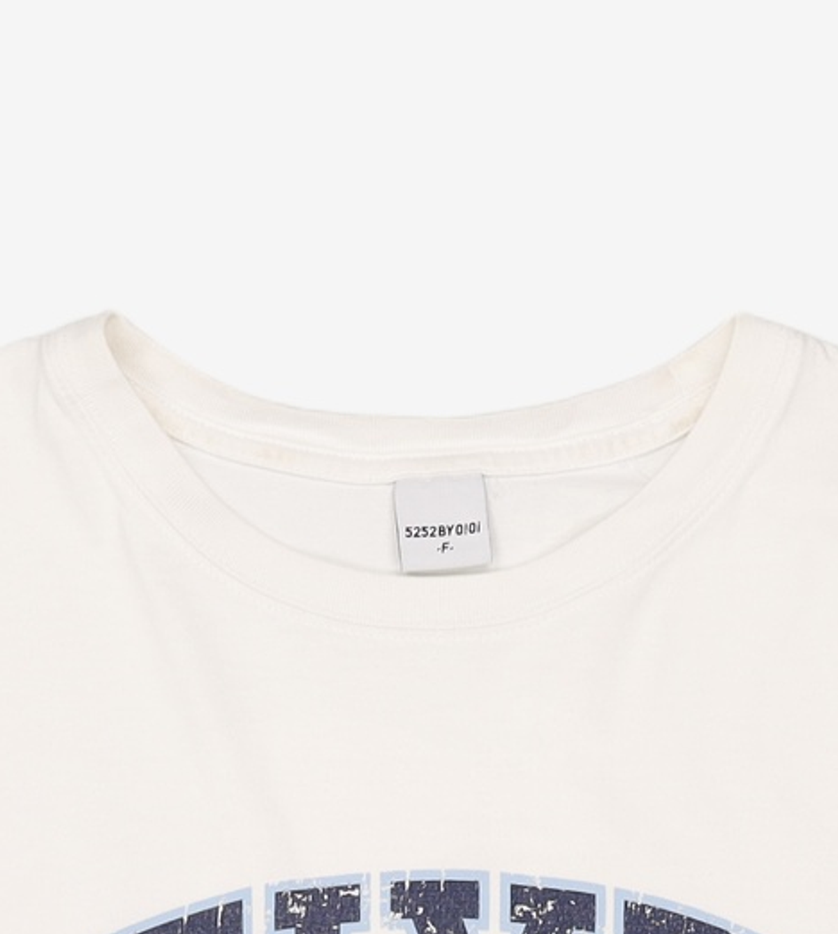 오아이오아이 컬렉션(OIOI COLLECTION) FIVETWO ARCH LOGO T-SHIRT [WHITE] F