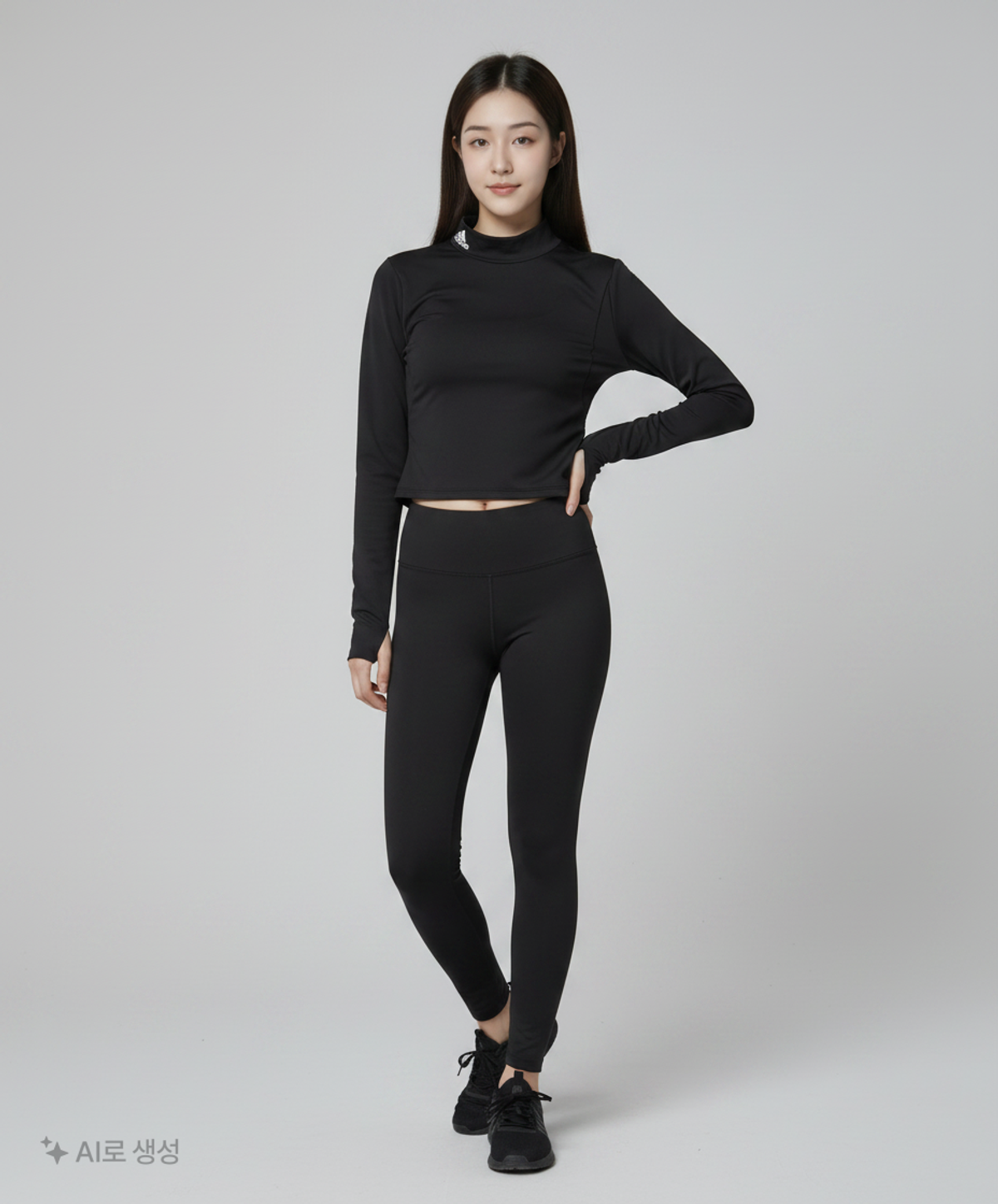 아디다스(ADIDAS) 긴소매 티셔츠 S