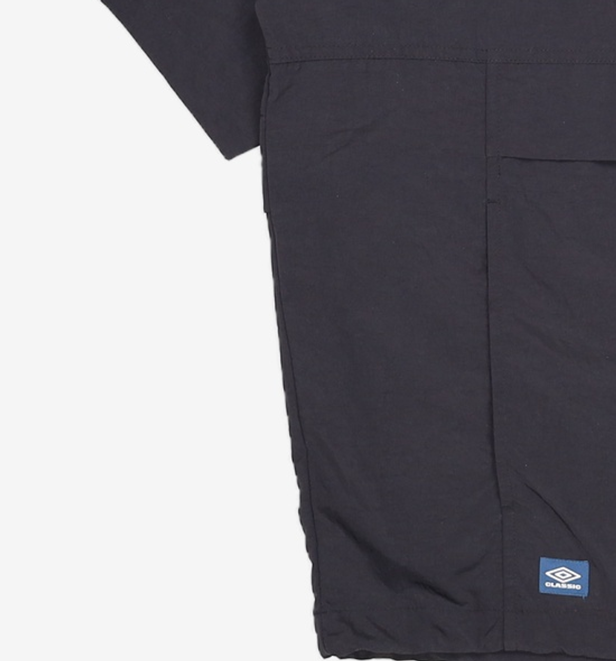 엄브로(UMBRO) 클래식 반팔 스탠넥 아노락 블랙(UQ223CWT42) 95