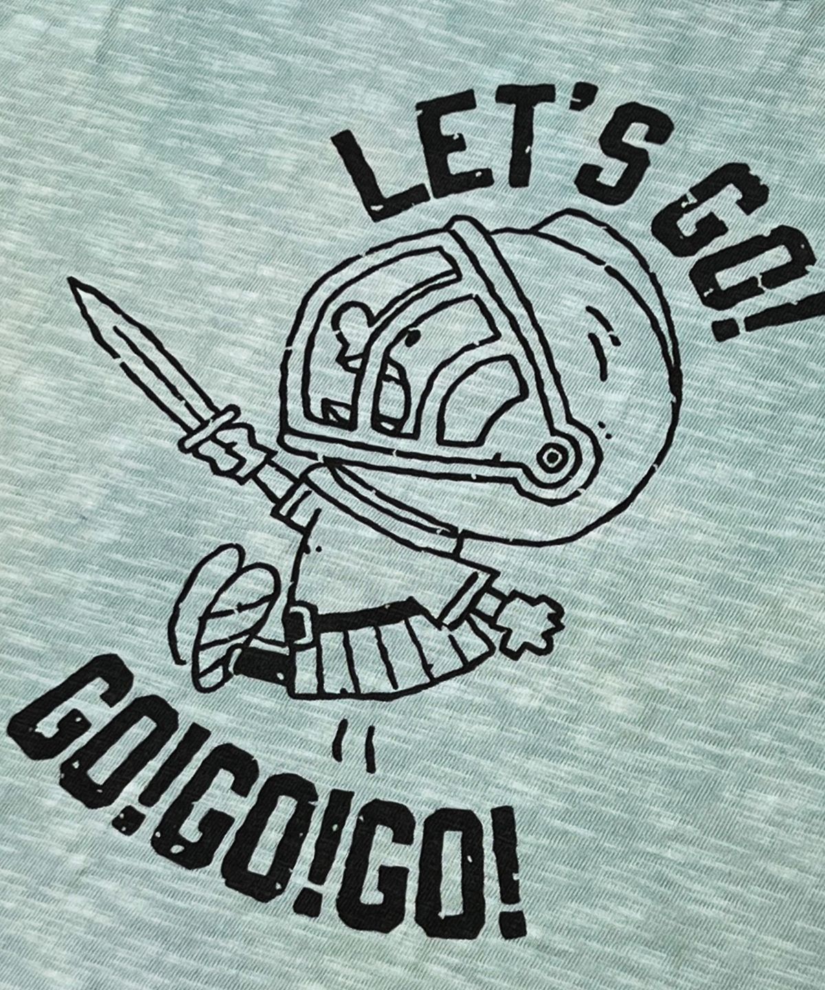 판타지나 어드벤처(PANTASINA ADVENTURE) LETS GO! T-SHIRT [VTG BLUE]