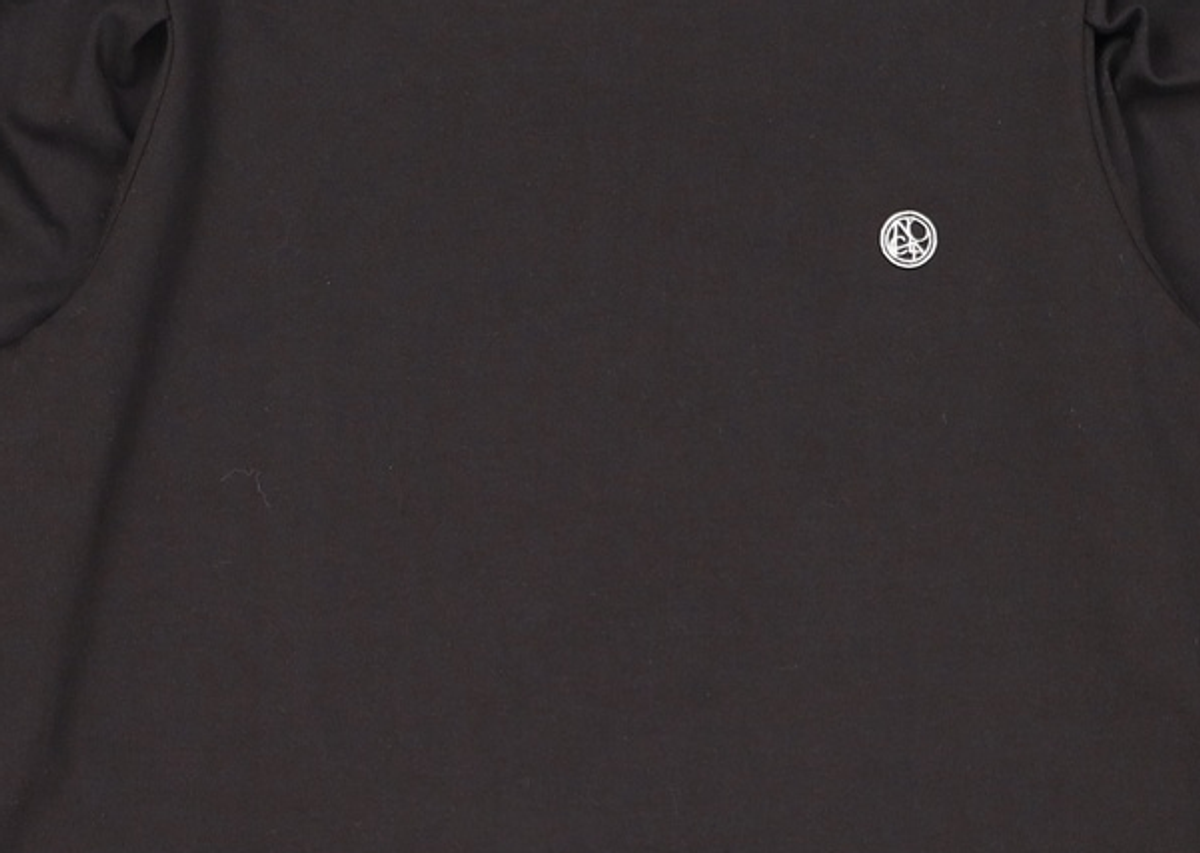 논로컬(NONLOCAL) Emblem Logo T-shirt - Black FREE