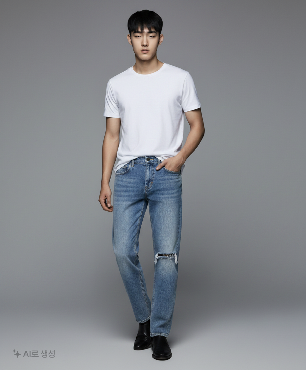 솔리드옴므(Solid Homme) 청/데님 팬츠 46